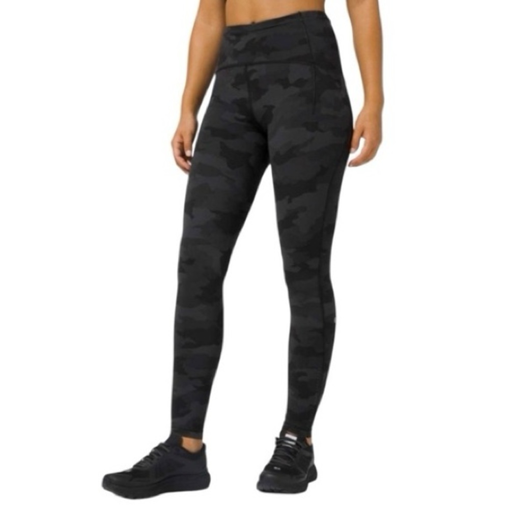 Lululemon Swift Speed High Rise Tight 28" Heritage 365 Camo Deep Coal Multi 6